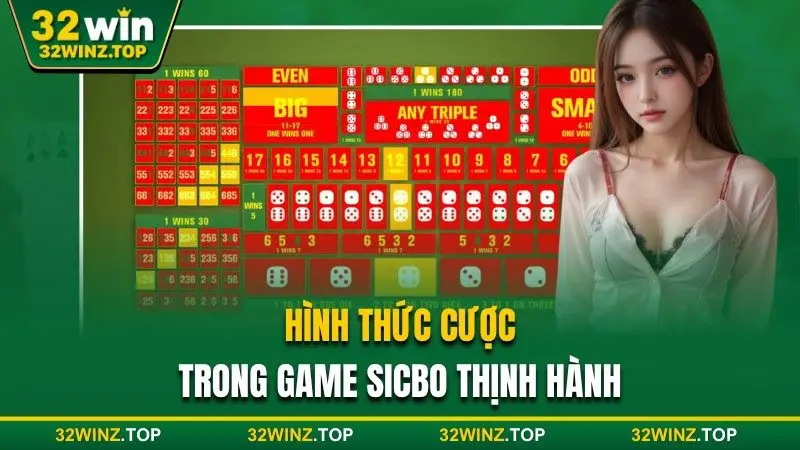 Hình thức cược trong sicbo thịnh hành