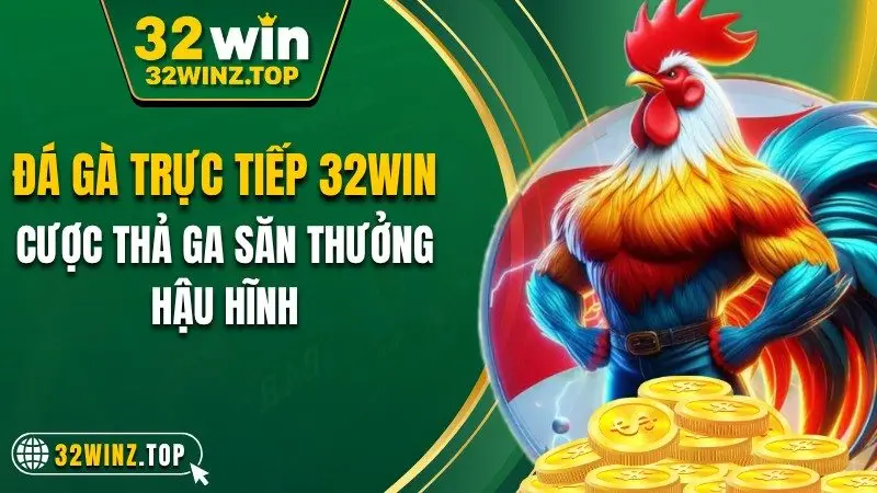 Đá gà trực tiếp 32win