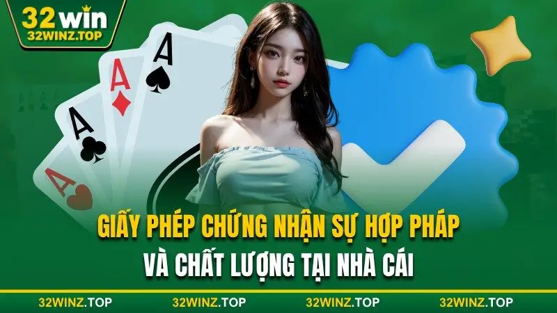 Giấy phép chứng nhận hợp pháp