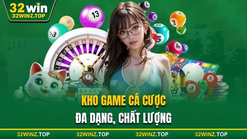 Kho game đa dạng và chất lượng